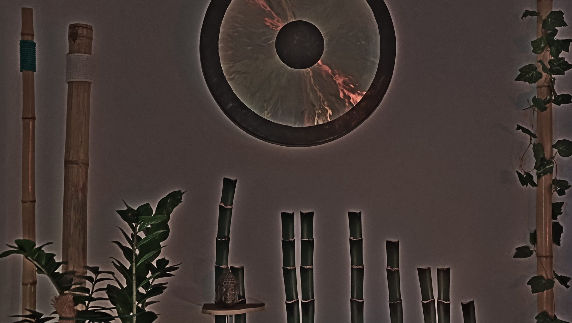 Sound healing session